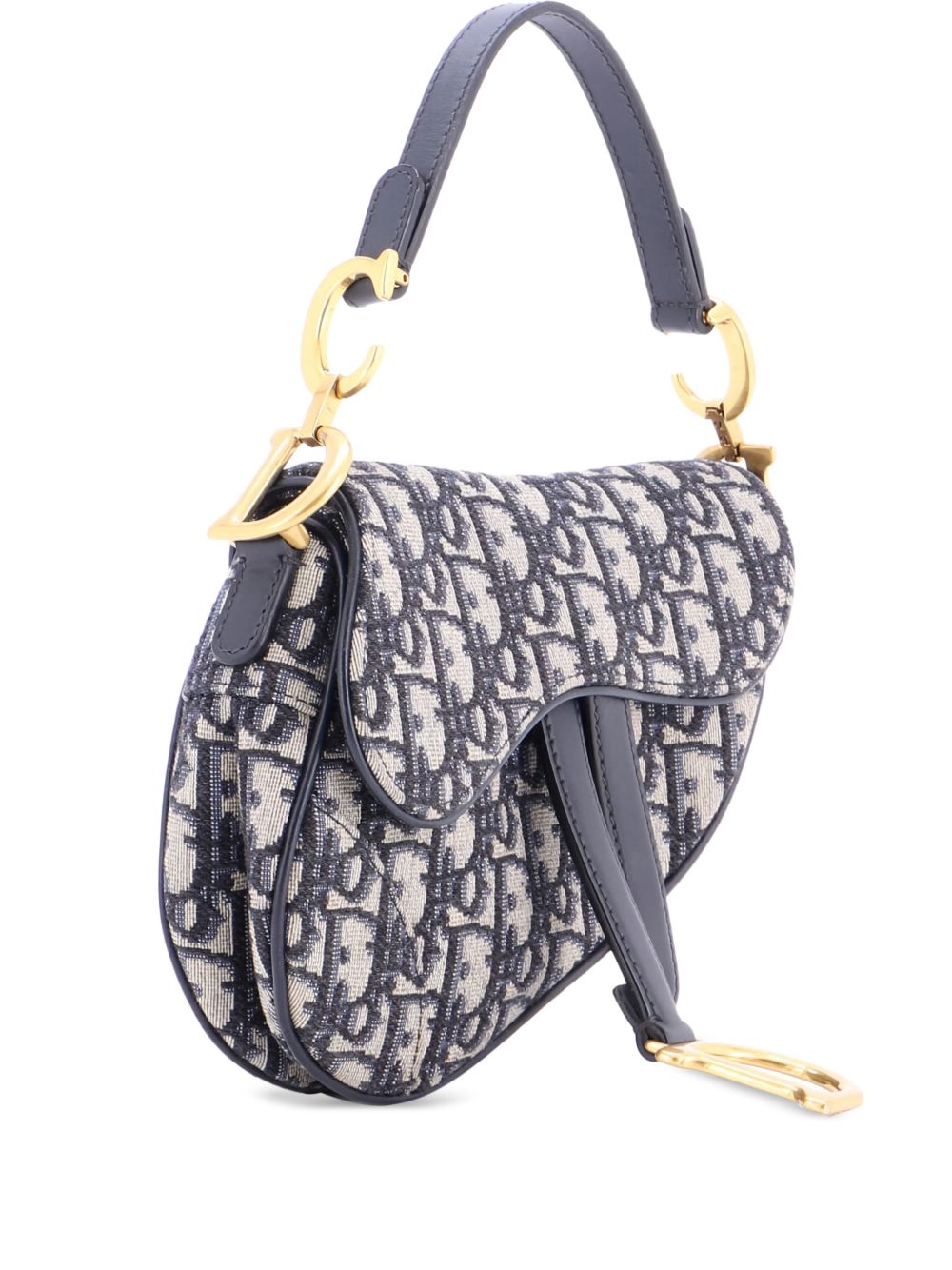 Saddle Handbag Oblique Canvas Mini shoulder bag