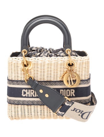 Oblique Jacquard Lady Dior Medium