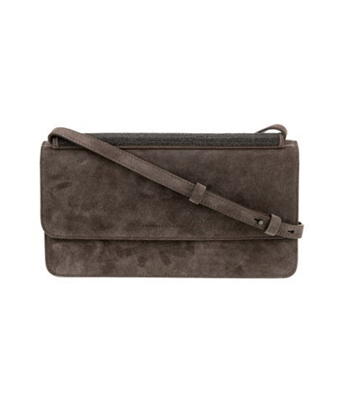 Brunello Cucinelli Cucinelli Suede Messenger Bag