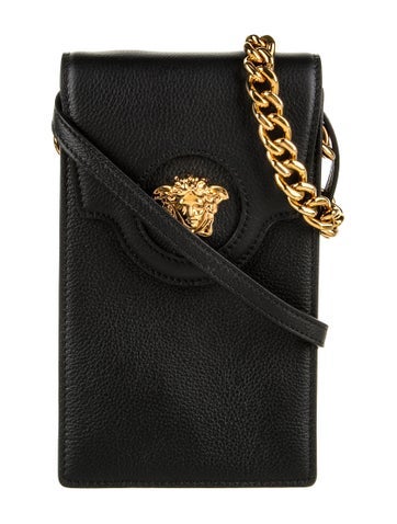 Versace Leather Crossbody Bag