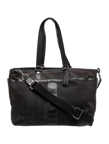 Coach Jacquard Shoulder Bag