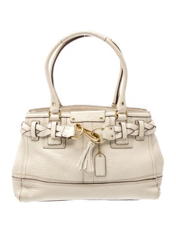 Leather Top Handle Bag
