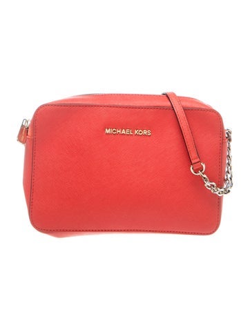Michael Kors Saffiano Leather Crossbody Bag