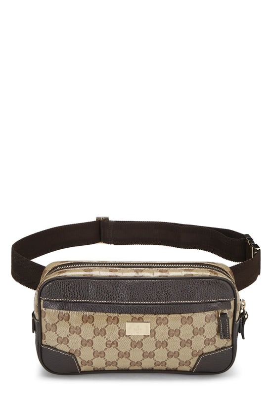 Original GG Crystal Canvas Waist Pouch