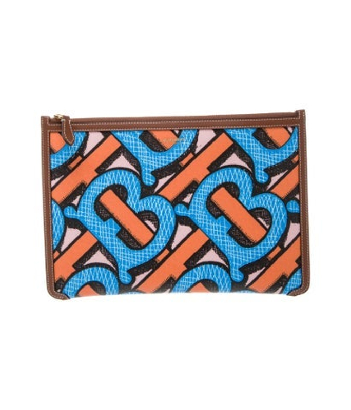 Burberry Tb Monogram Clutch W Tags