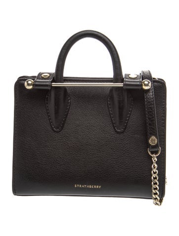Leather Top Handle Bag