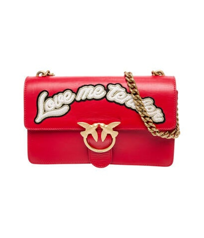 Pinko Leather Evening Bag