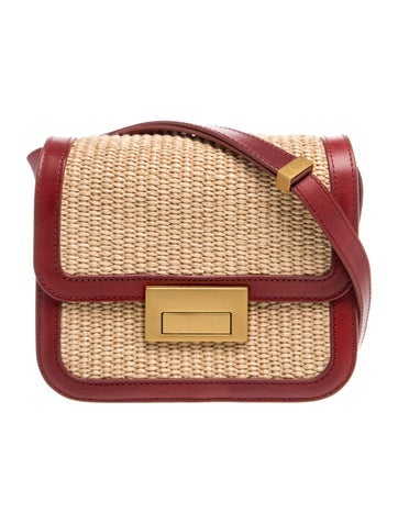 Loeffler Randall Raffia Crossbody Bag