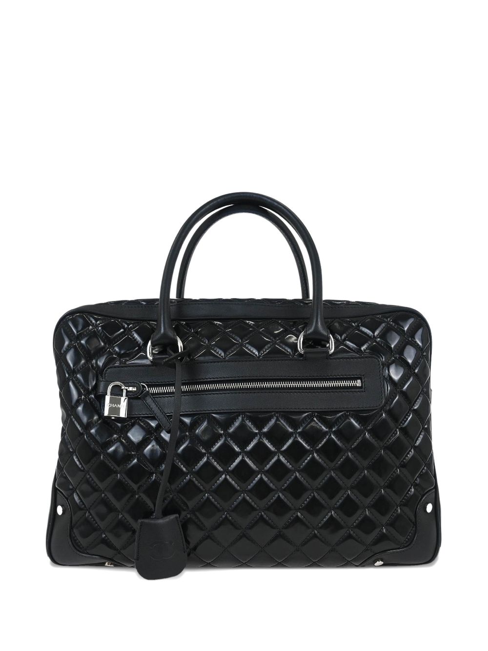 2014-2015 quilted leather tote bag