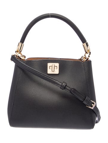 Leather Top Handle Bag