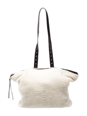 Shearling Belt Bag Large