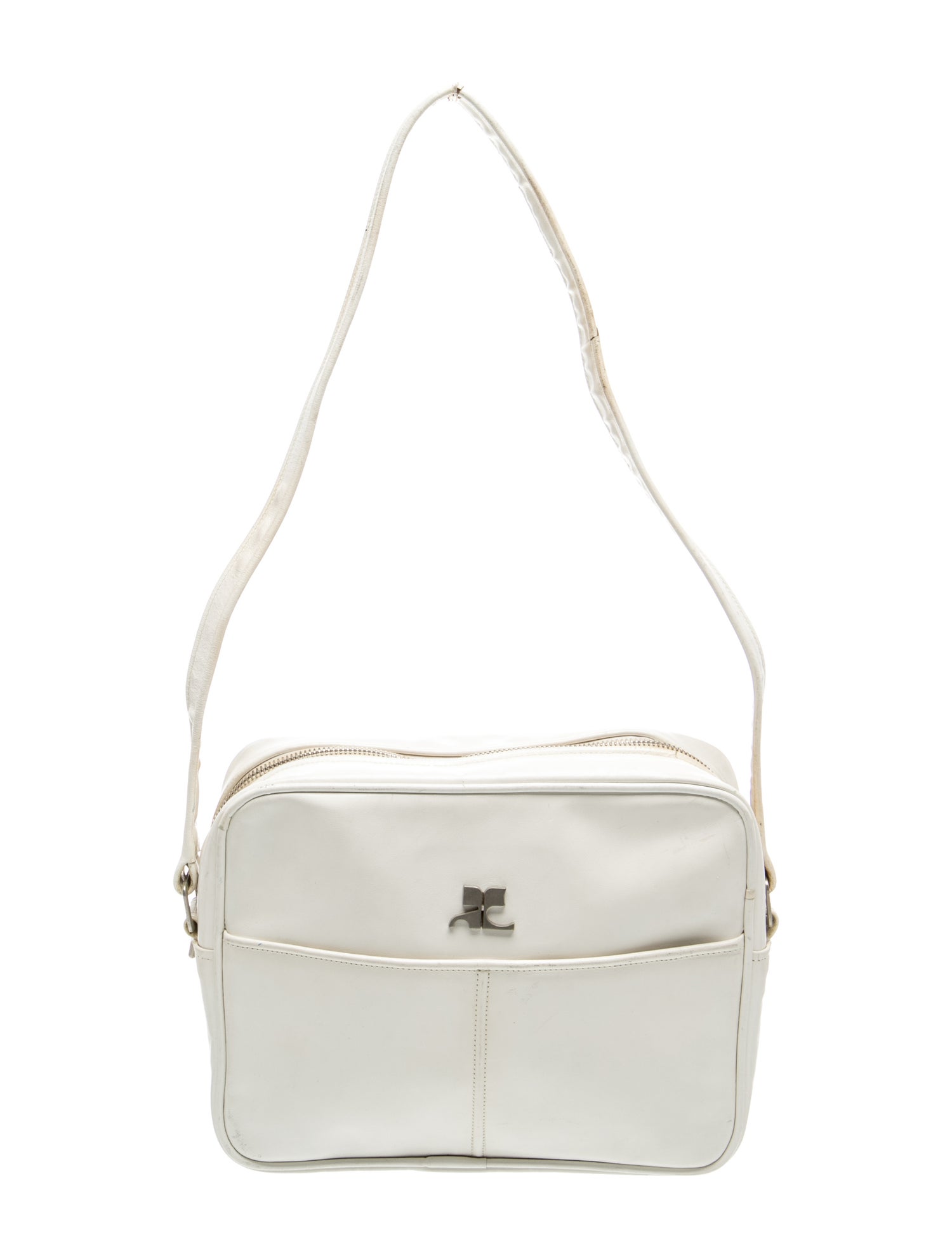 Courreges Signature Shoulder Bag Vintage