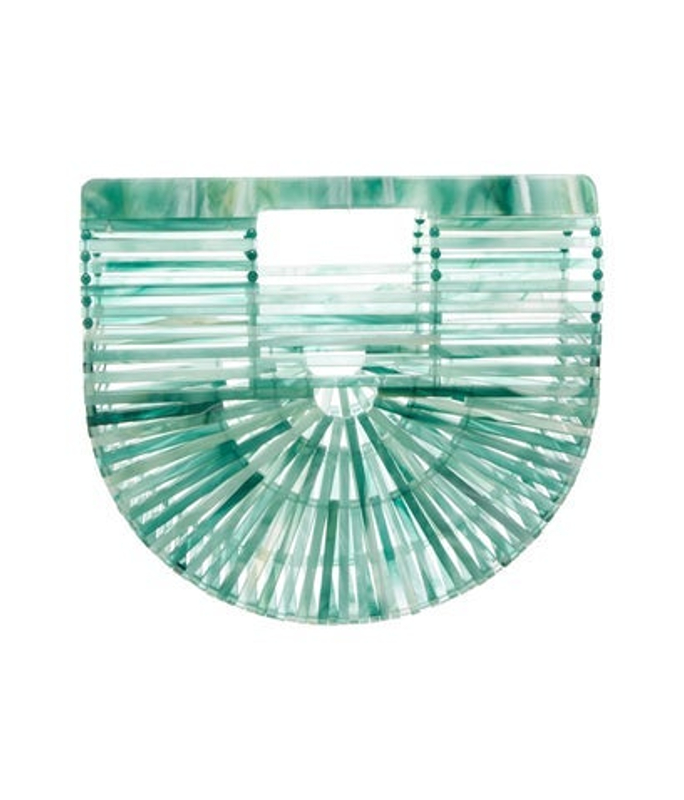 Cult Gaia Gaia Acrylic Top Handle Bag