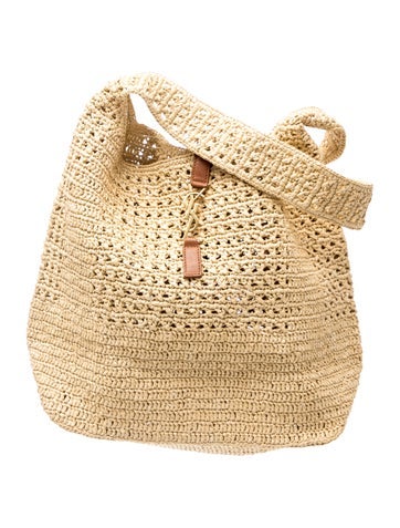 Raffia Le 5 à 7 Shopping Bag Midi