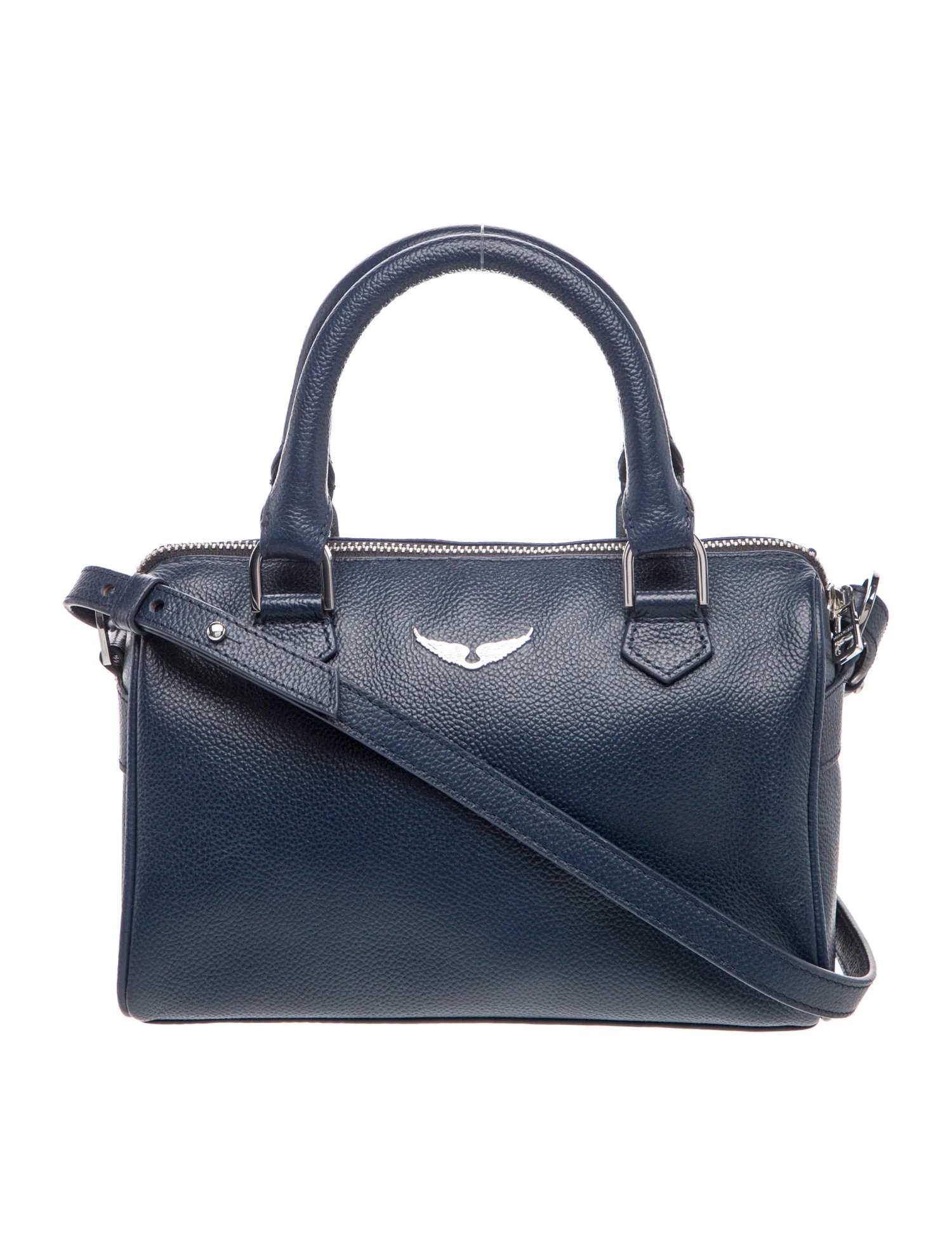 Leather Top Handle Bag