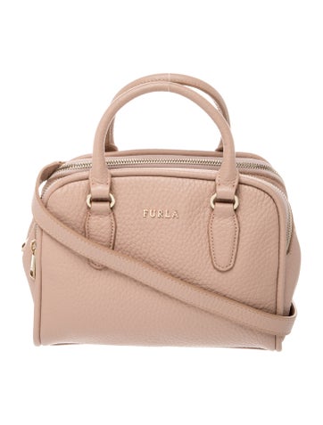 Leather Top Handle Bag