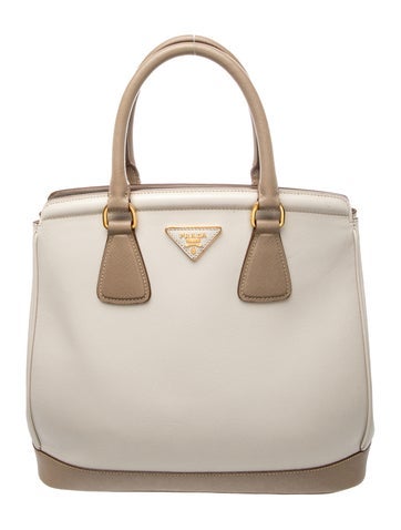 Saffiano Lux Leather Parabole Large