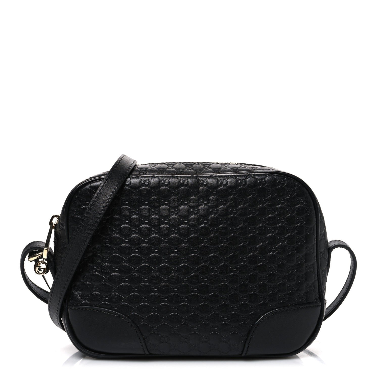 Gucci Microguccissima Mini Bree Messenger Bag Black