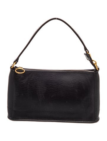 Coach Leather Top Handle Bag
