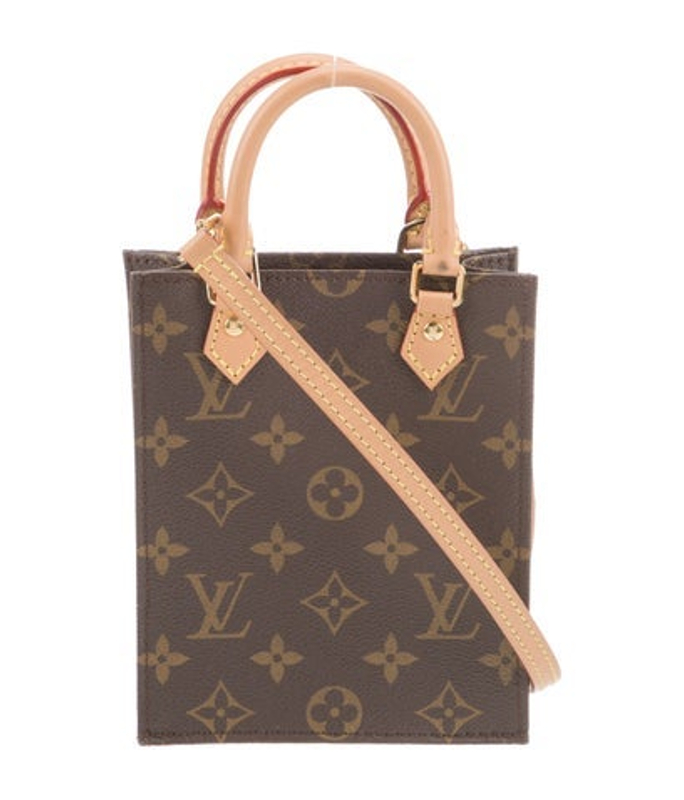 Louis Vuitton Vuitton Lv Monogram Sac Plat Petit