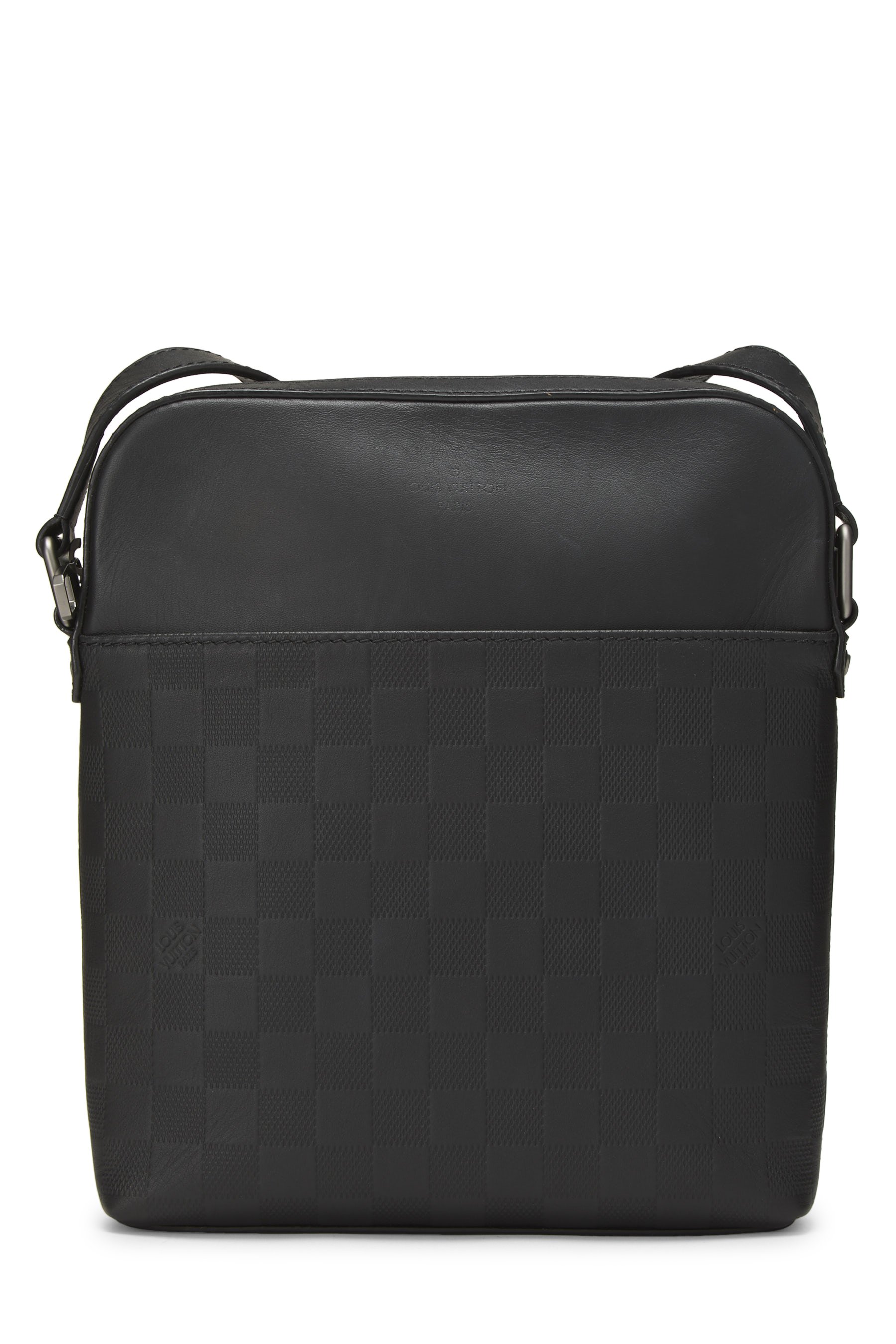 Black Damier Infini District Pochette