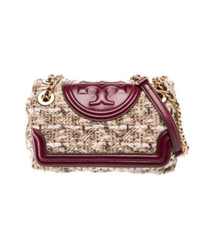 Tory Burch Burch Tweed Crossbody Bag