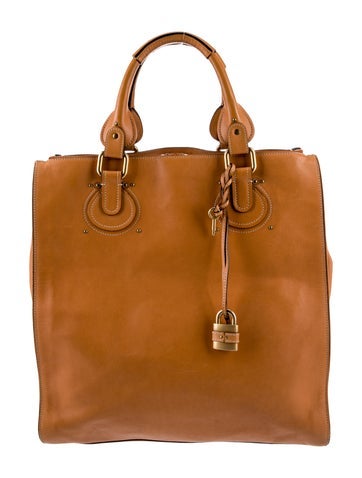 Chloe Leather Top Handle Bag