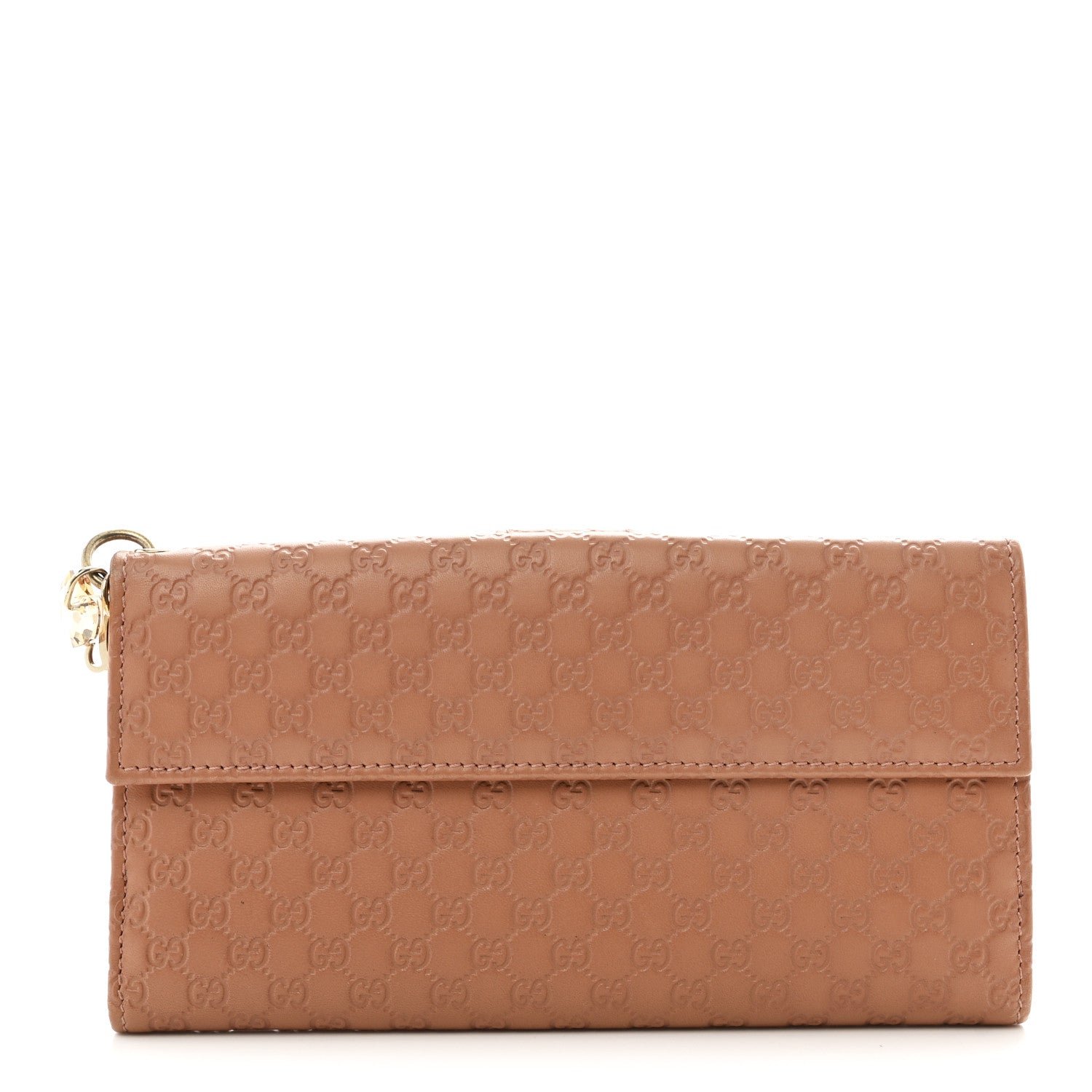 Gucci Microguccissima Continental Flap Wallet Soft Pink