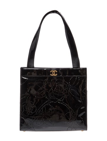 Perforated Camellia Tote