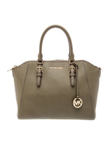 Leather Top Handle Bag