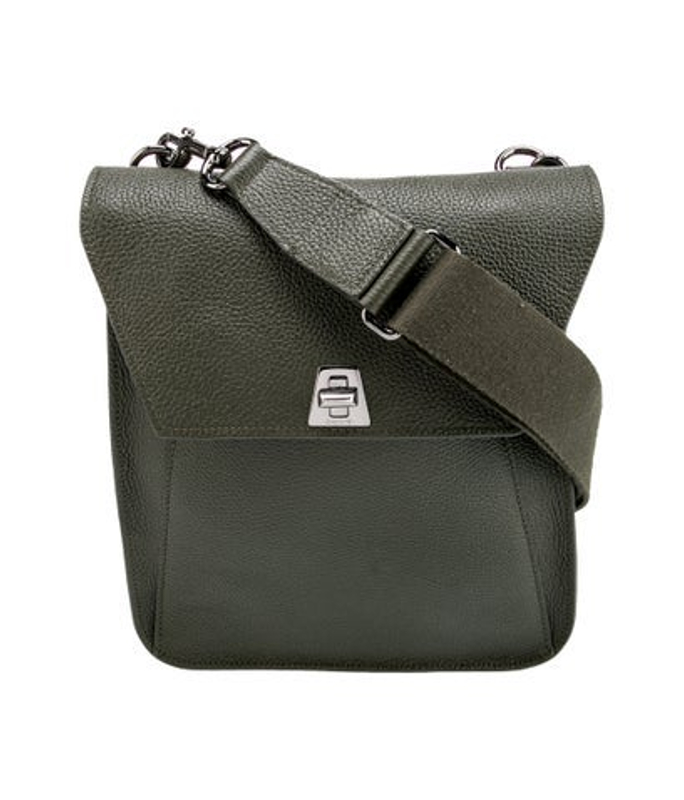 Akris Leather Messenger Bag