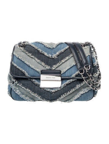 Michael Kors Denim Crossbody Bag