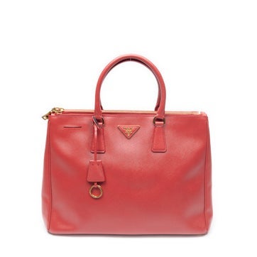 Leather Large Galleria Double Zip Tote