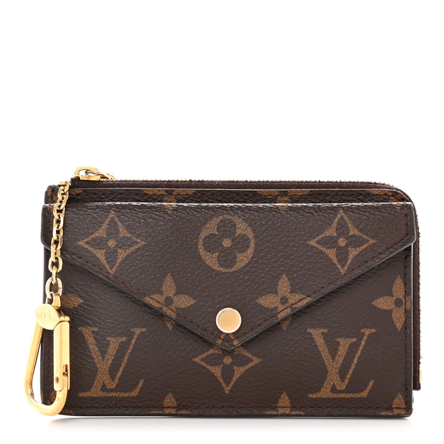 Louis Vuitton Monogram Recto Verso Card Holder Black