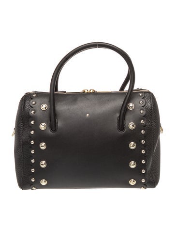 Leather Top Handle Bag