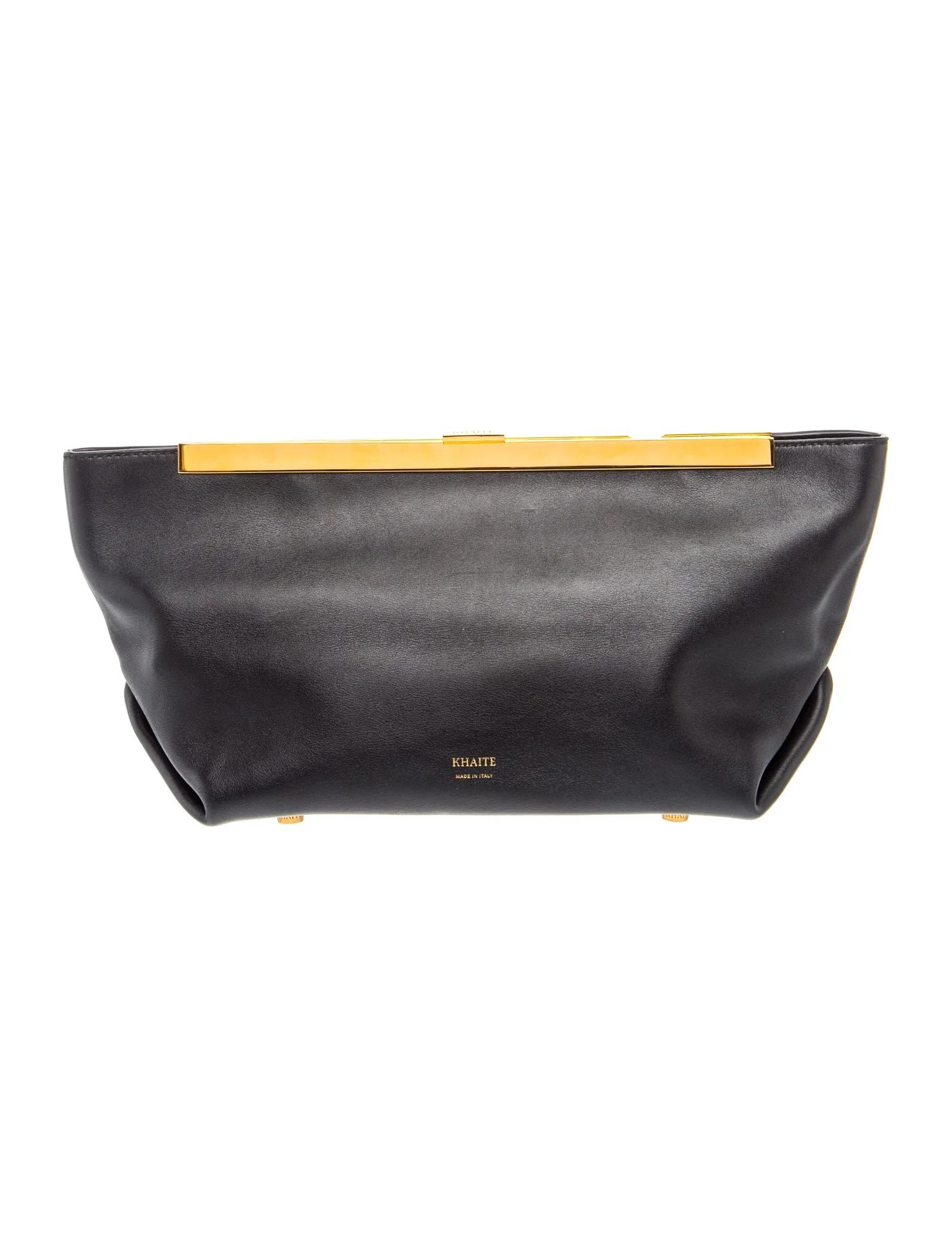Khaite Leather Clutch