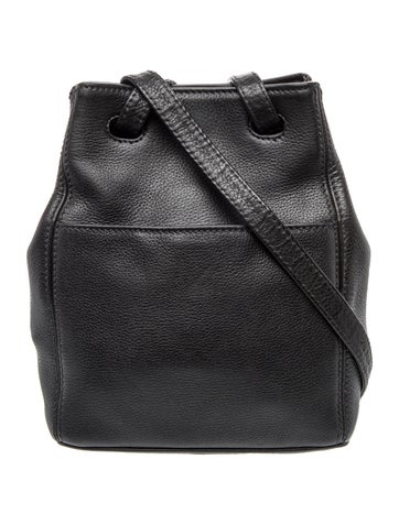 Leather Top Handle Bag