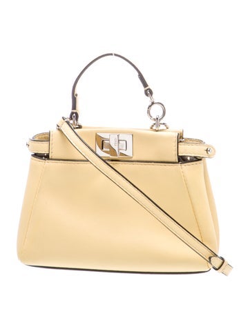Fendi Leather Peekaboo Mini