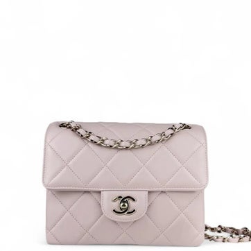 Calfskin Square Flap Mini