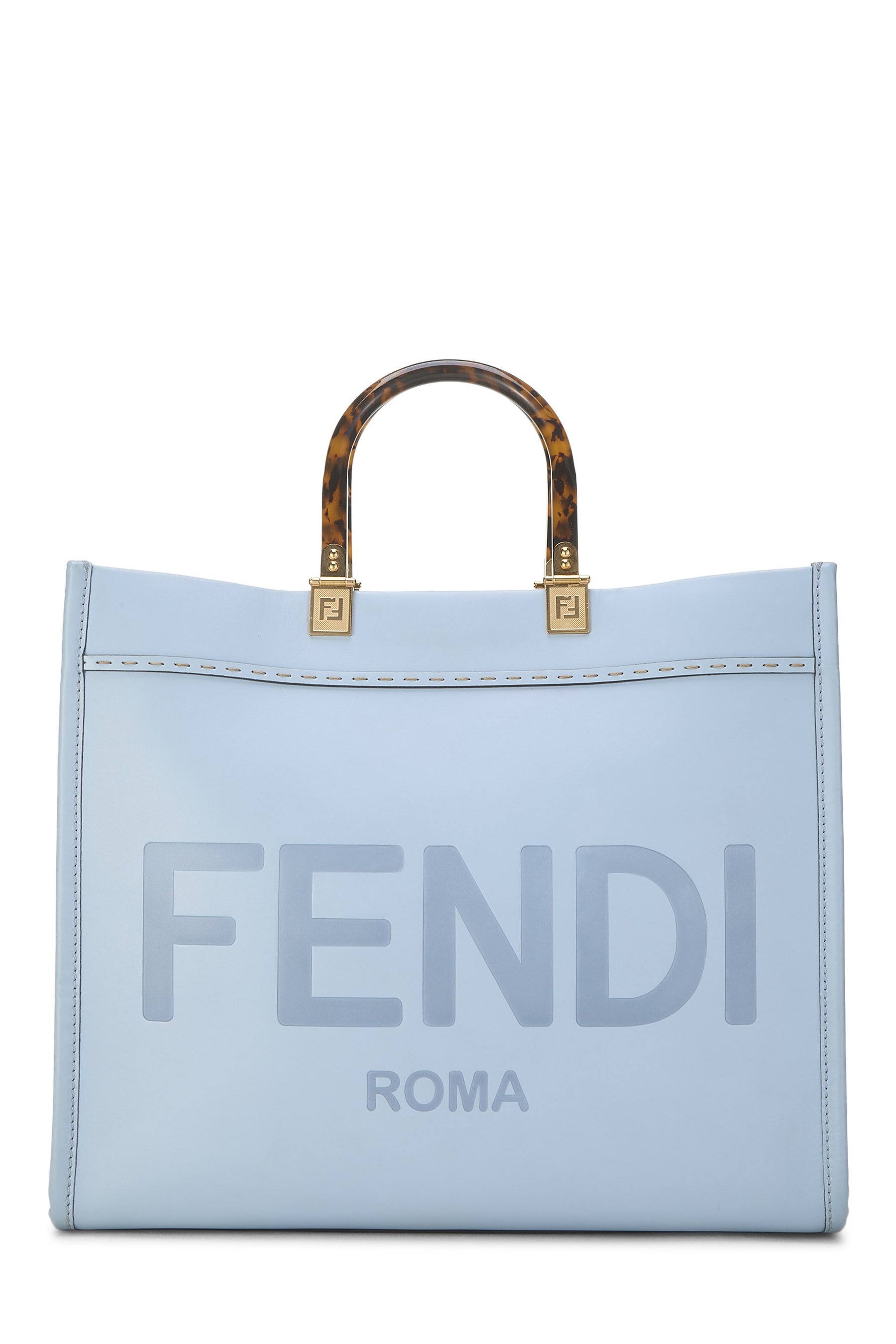 Blue Calfskin Sunshine Shopper Medium