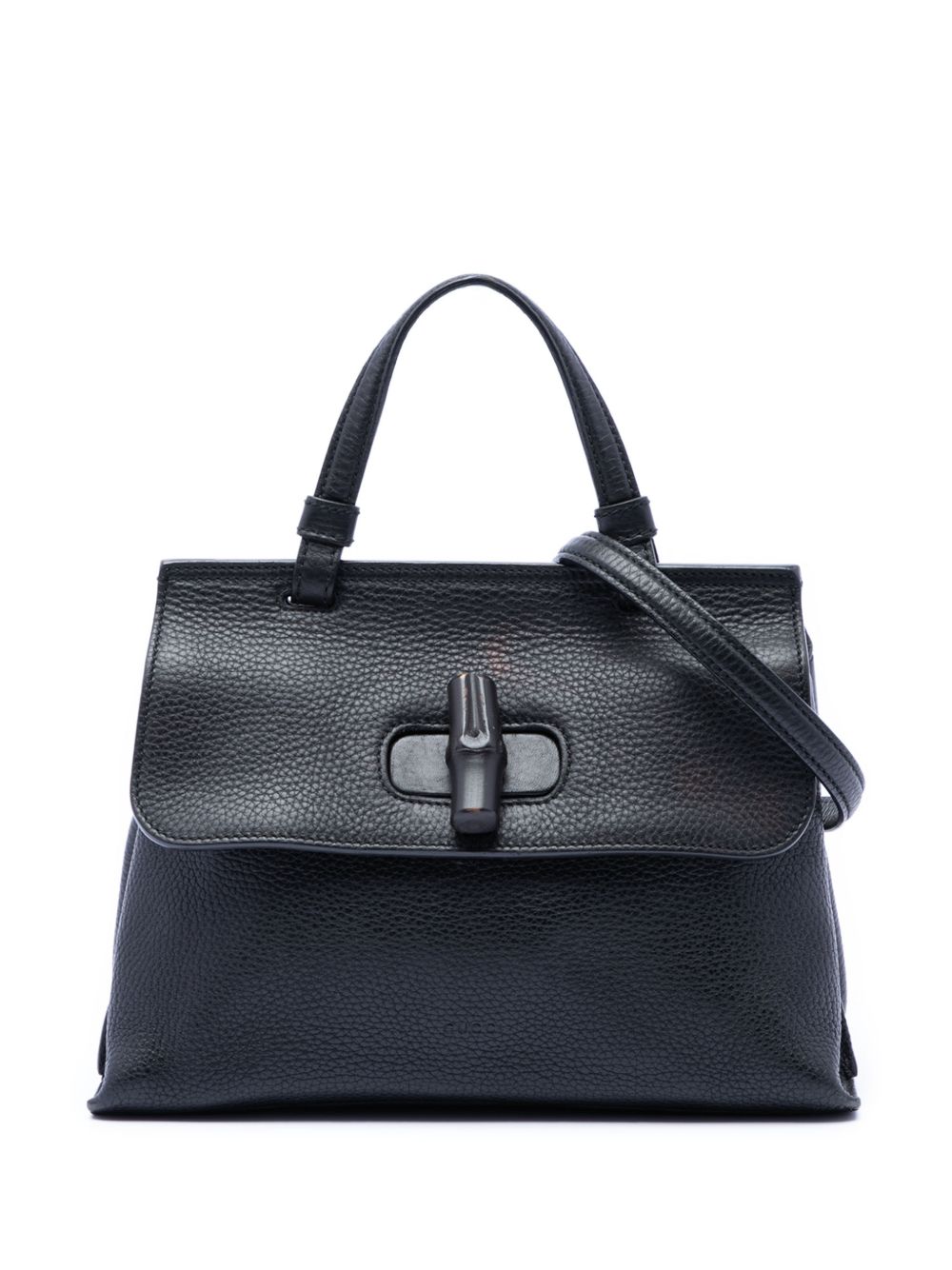 2016-2026 Small Leather Bamboo Daily satchel