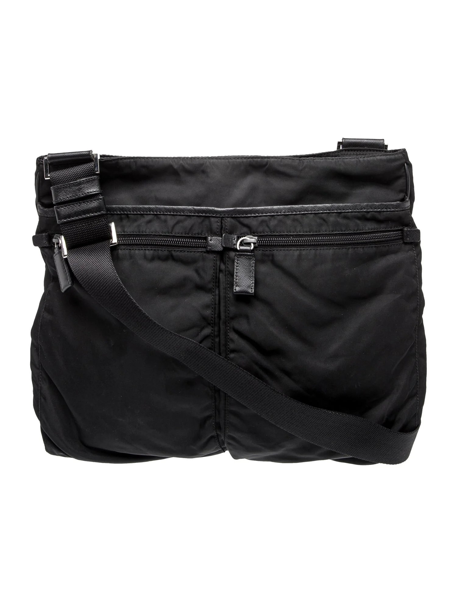 Saffiano Leather Crossbody Bag
