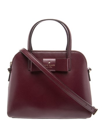 Leather Top Handle Bag