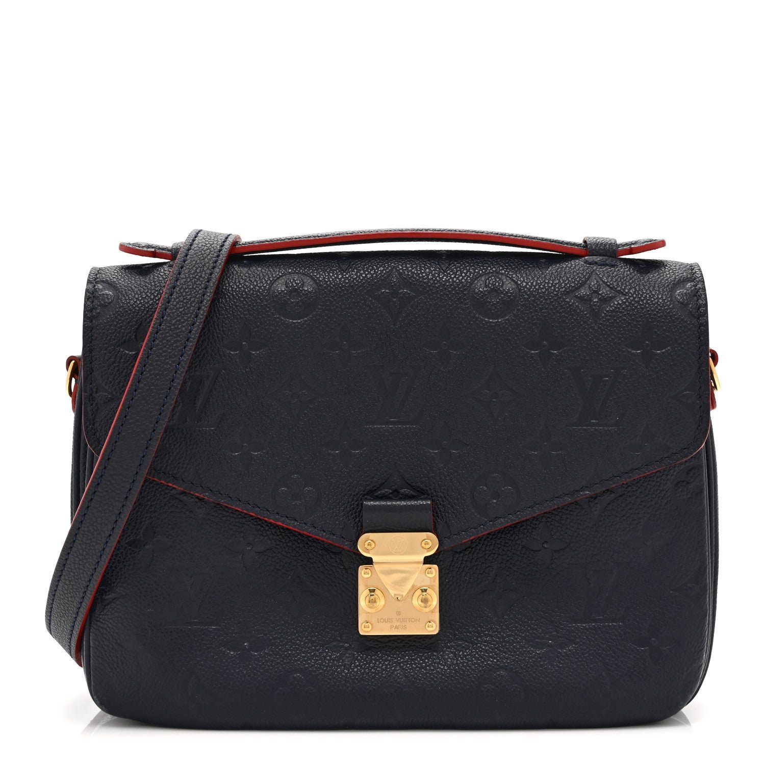 Louis Vuitton Empreinte Pochette Metis Marine Rouge