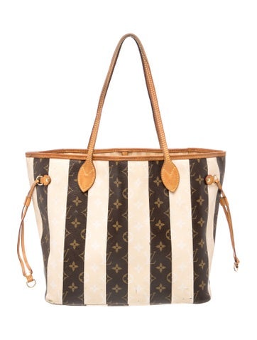 LV Monogram Rayures Neverfull MM Vintage