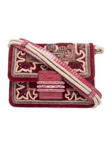 Velvet Crossbody Bag