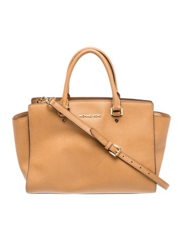 Leather Top Handle Bag