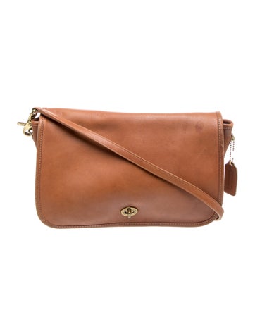 Coach Leather Shoulder Bag