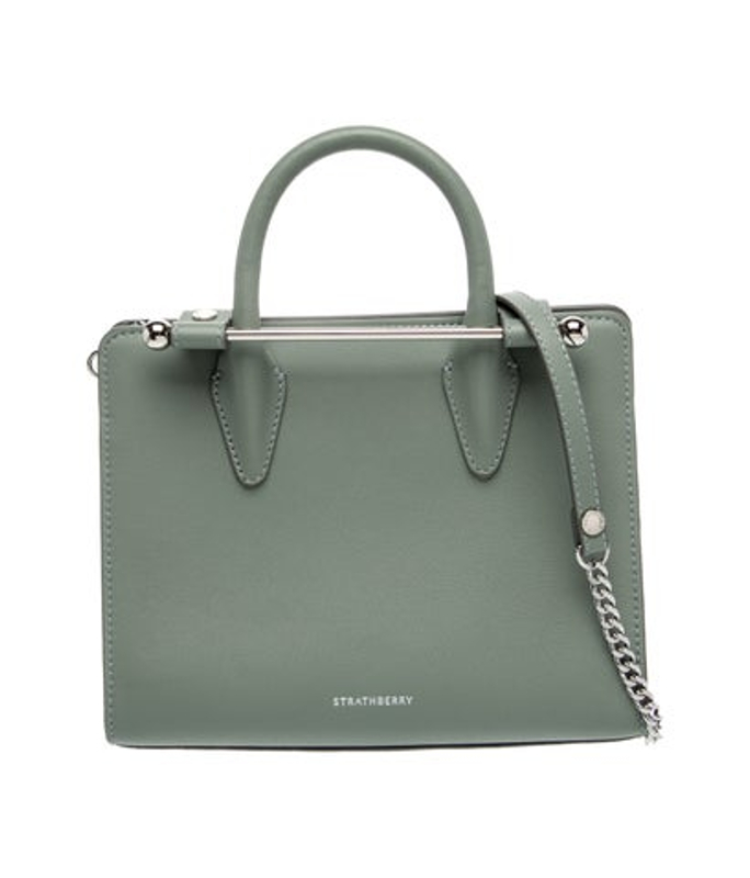 Strathberry Leather Top Handle Bag