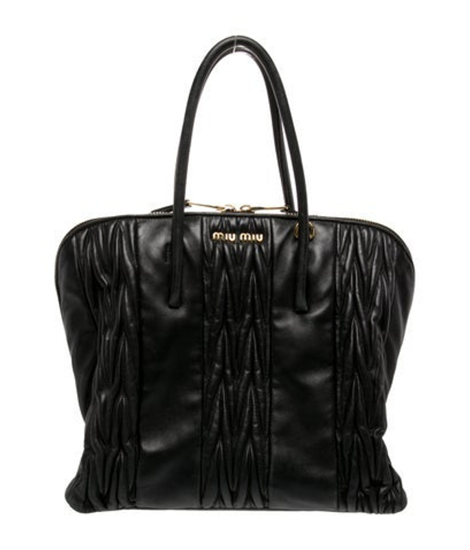 Miu Miu Miu Leather Shoulder Bag